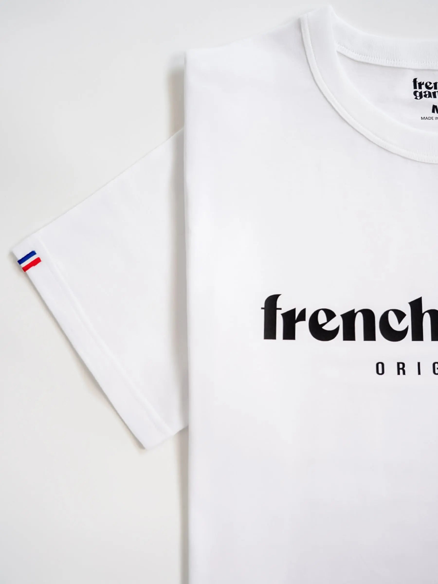 T-shirt gamer made in France ORIGINAL - Blanc