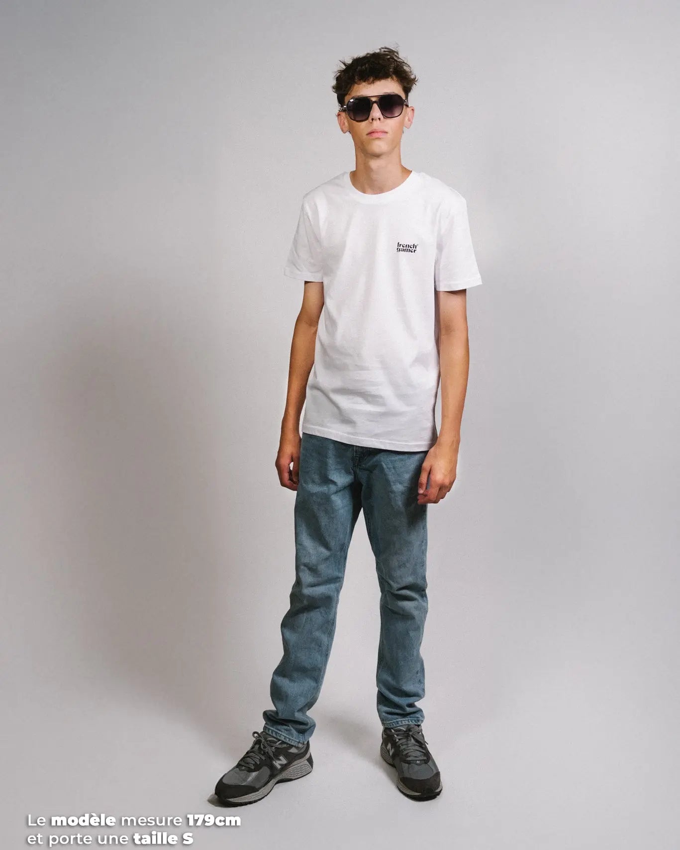 T-shier gaming Blanc frenchgamer