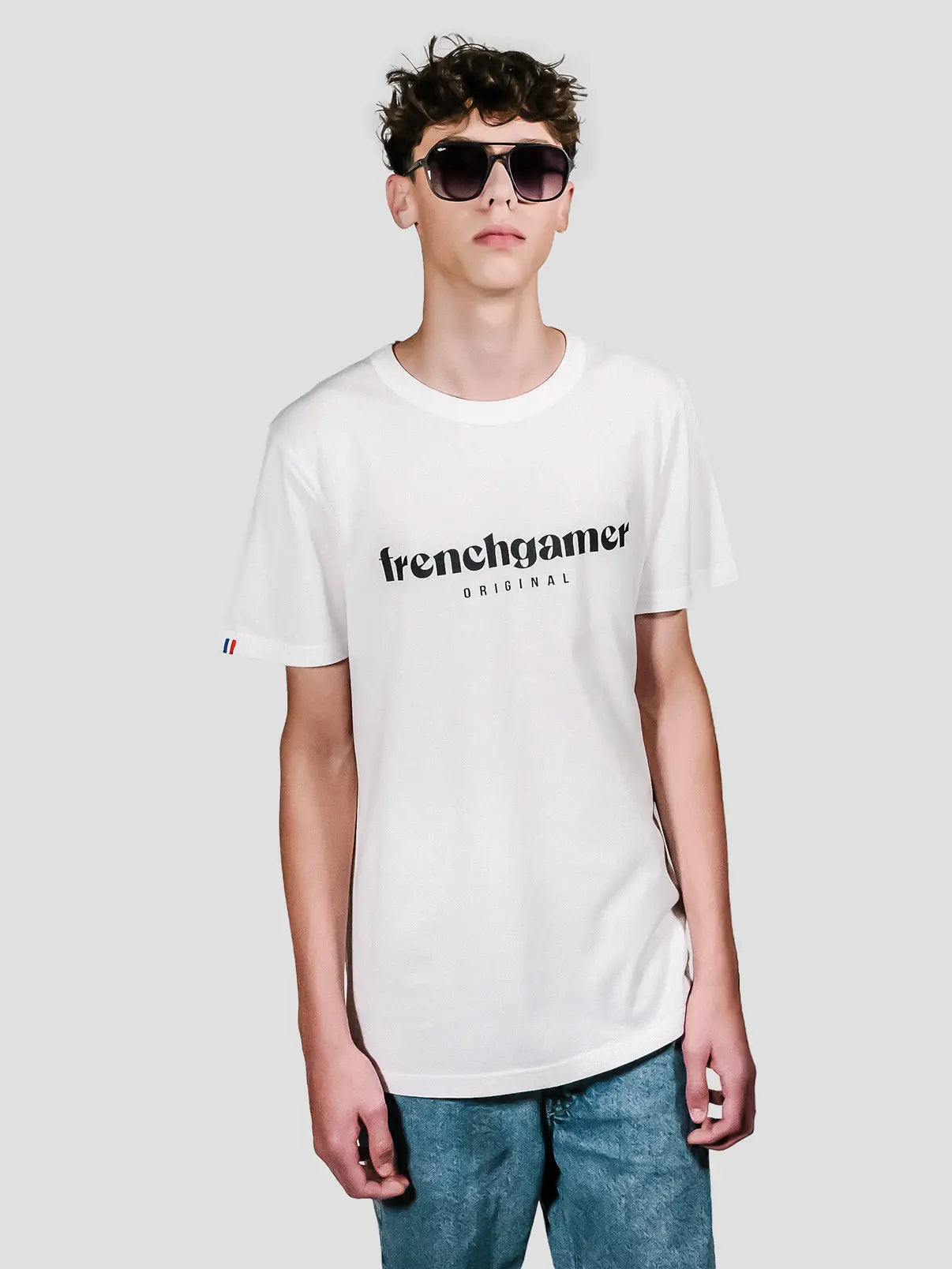 T-shirt ORIGINAL blanc - Homme frenchgamer®