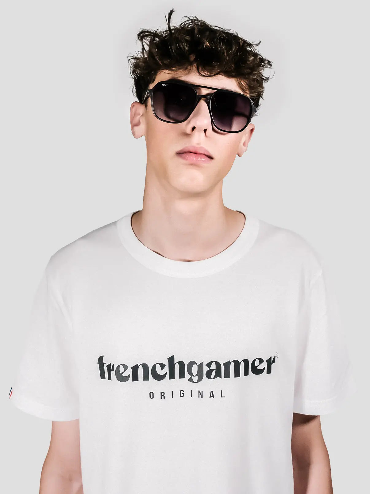 T-shirt ORIGINAL blanc - Homme frenchgamer®