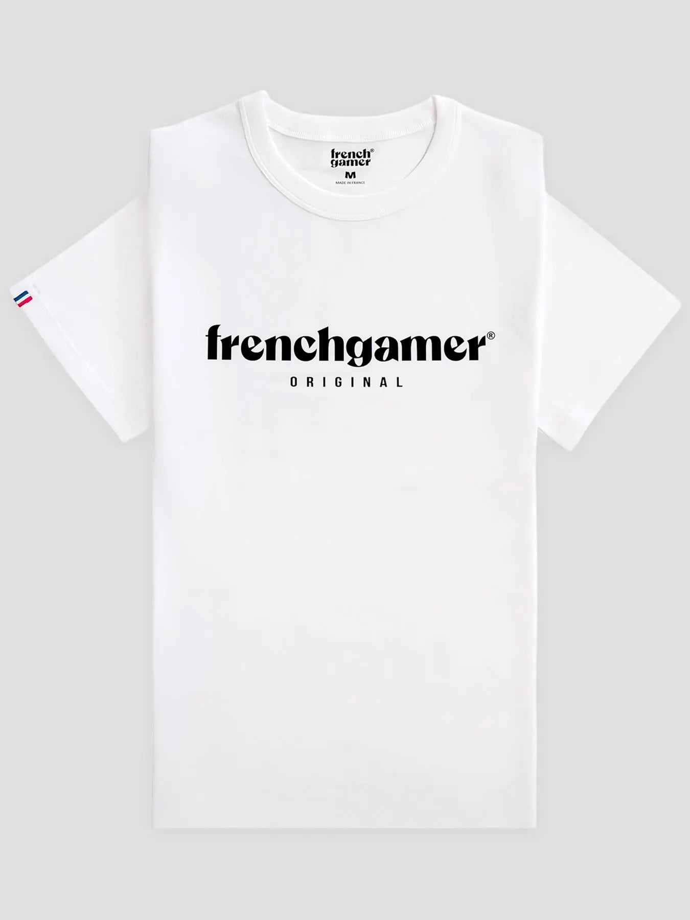 T-shirt ORIGINAL blanc - Homme frenchgamer®