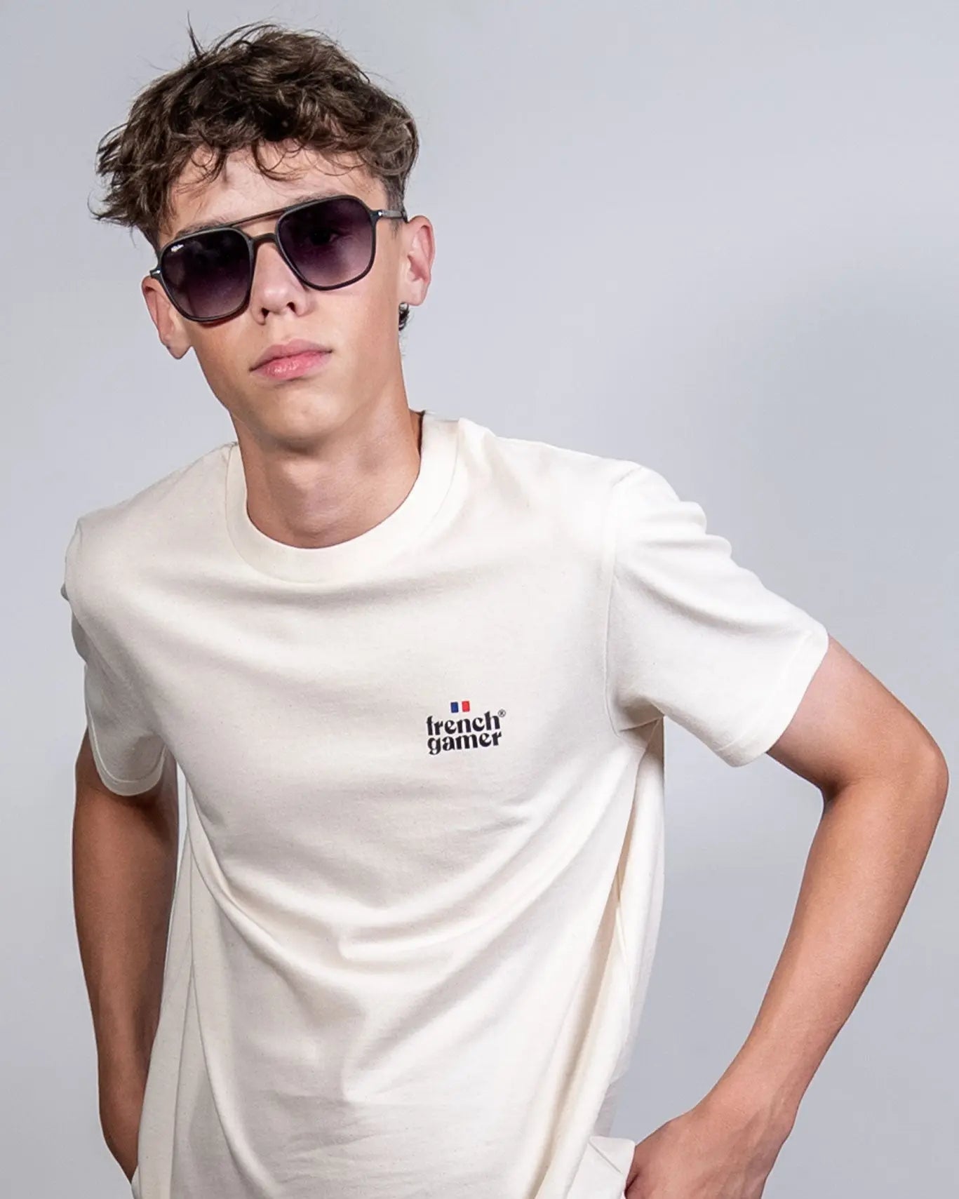 T-shirt-ELITE-Natural-Raw-frenchgamer